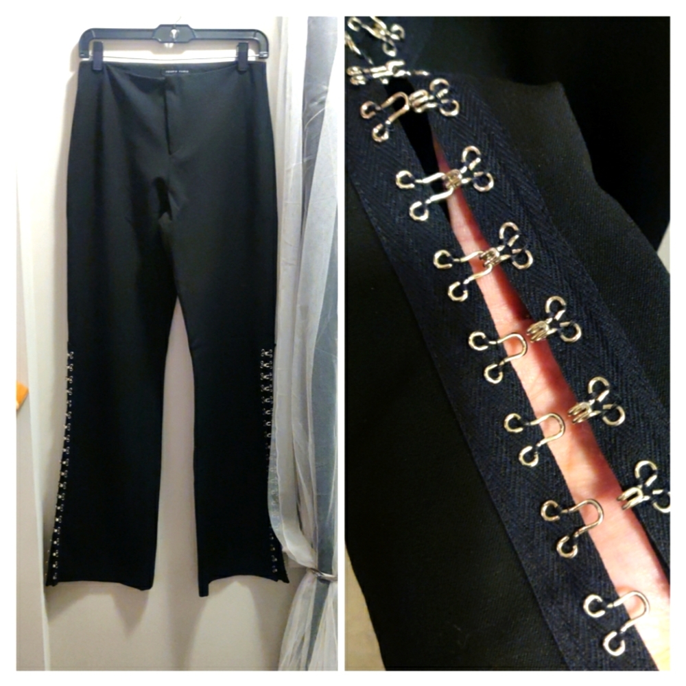 Eye & Hook Dress Pants